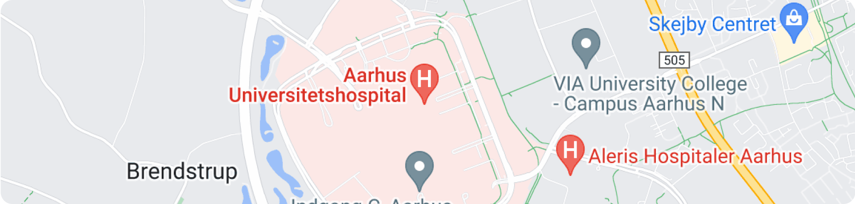 Illustration af en adresse